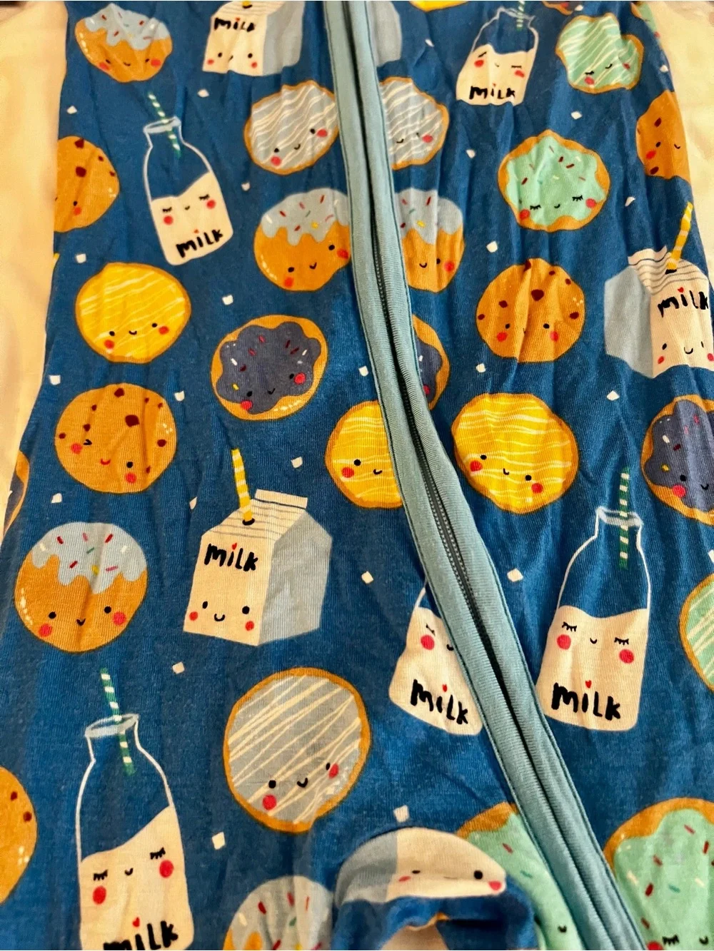 Little Sleepies - Cookies and Milk Zippy